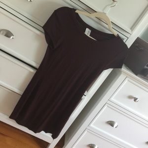maroon bodycon dress